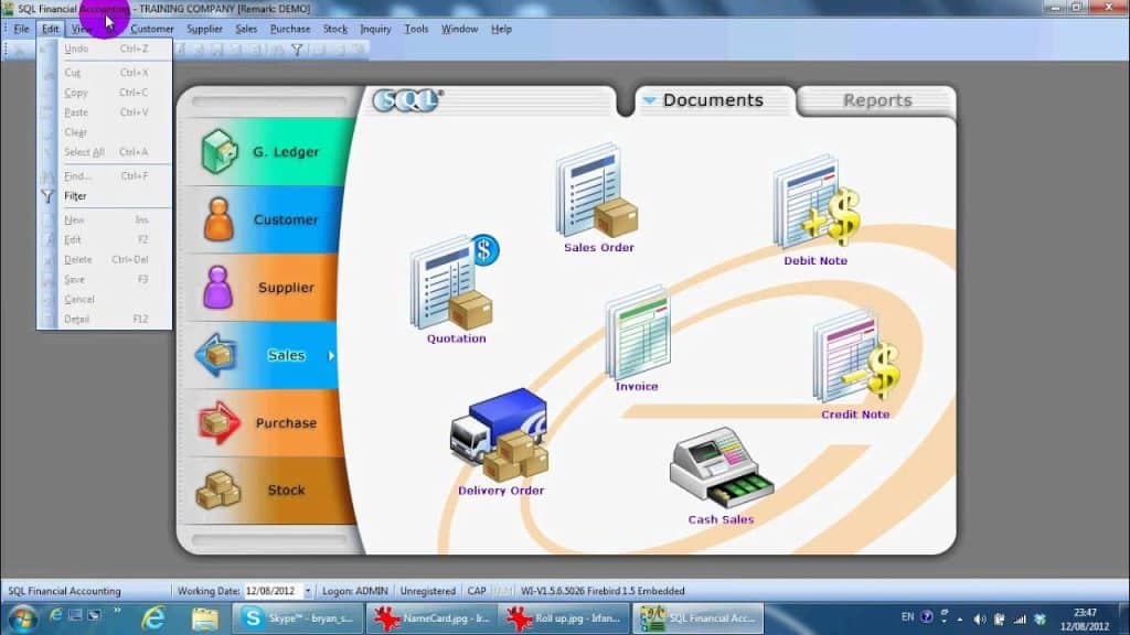 sql account