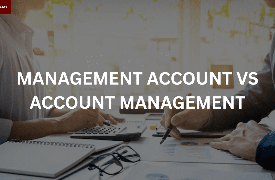 A management accountant and account manager discussing business matters