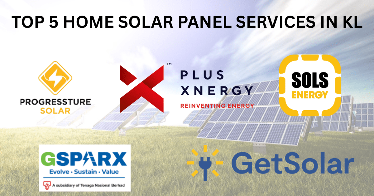 top 5 residential solar panel services in kl