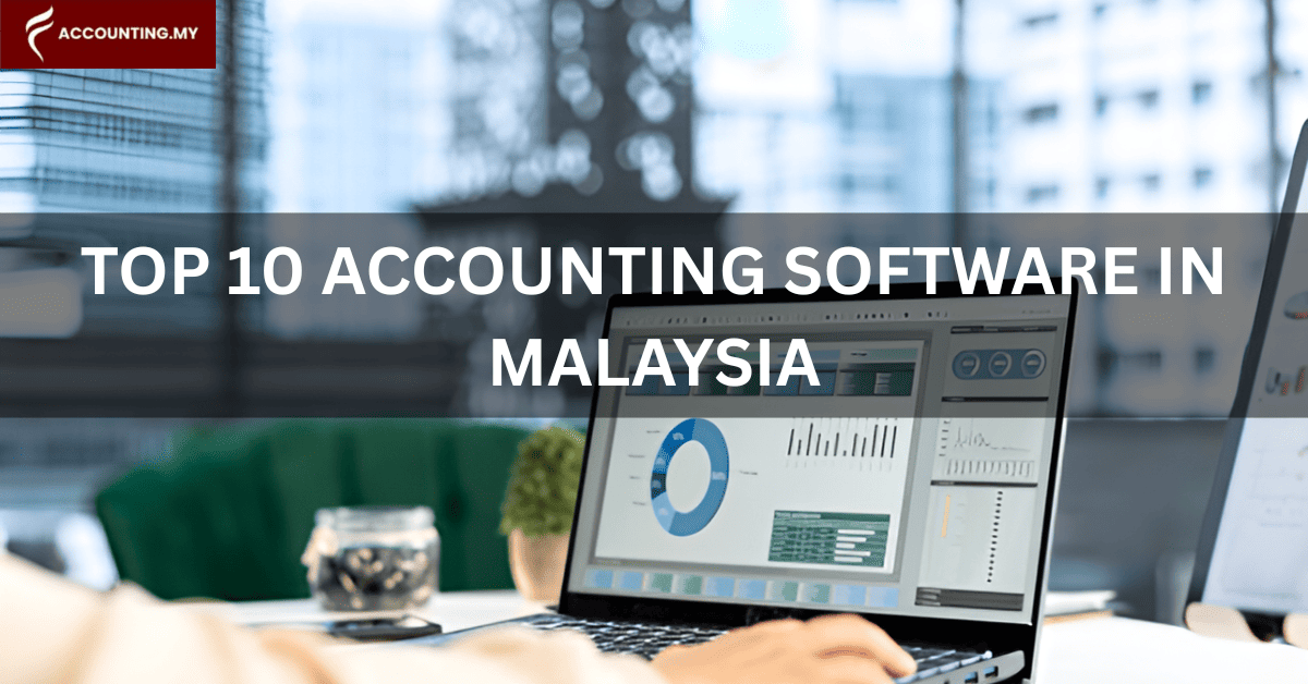 malaysian accountant using accounting software