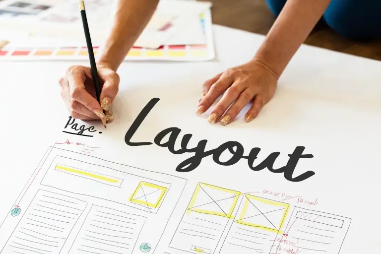 clear layout structure