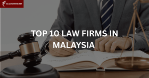 a lawyer from a law firm handling a case