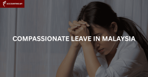 woman sad and is taking compassionate leave in malaysia