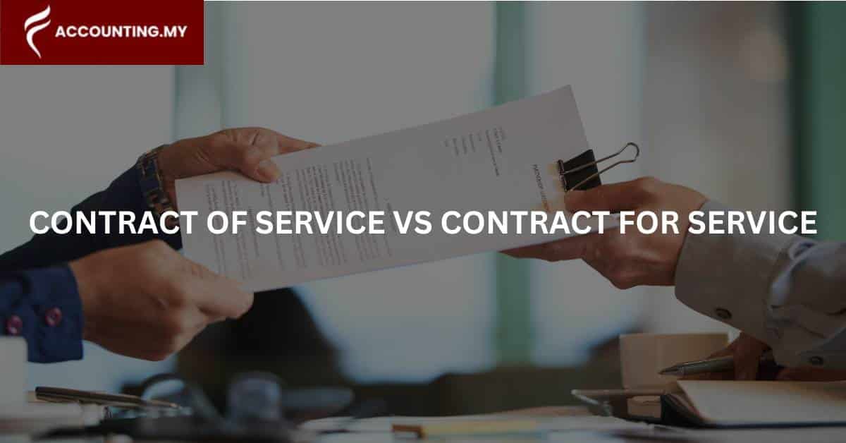 contract of service vs contract for service