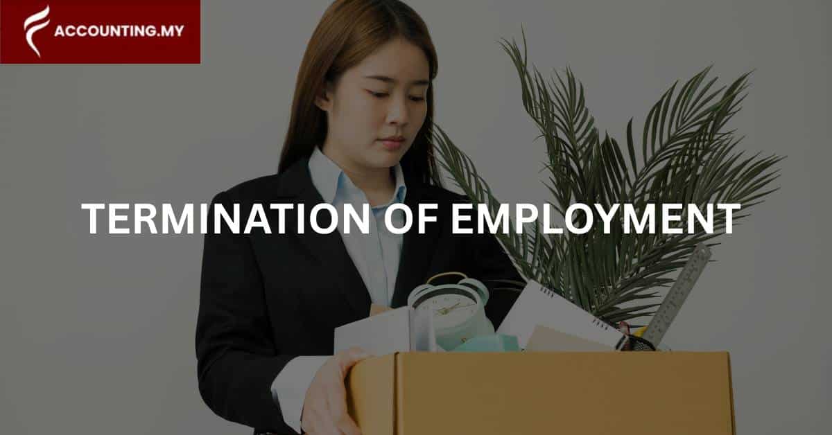 business woman facing termination of employment