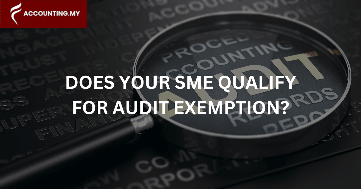 audit exemption for SME qualification