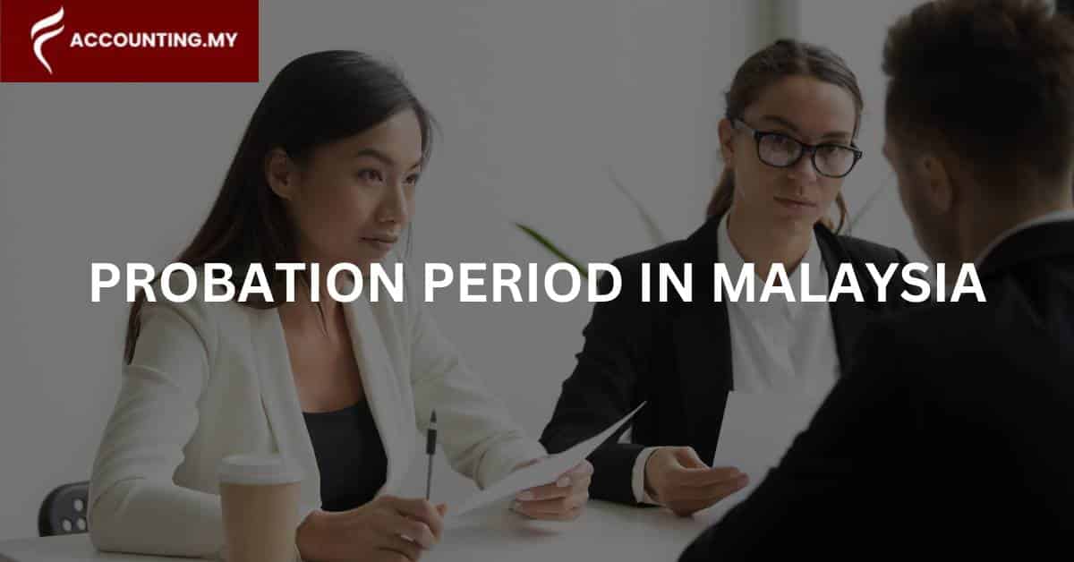 woman giving a review to someone during his probation period