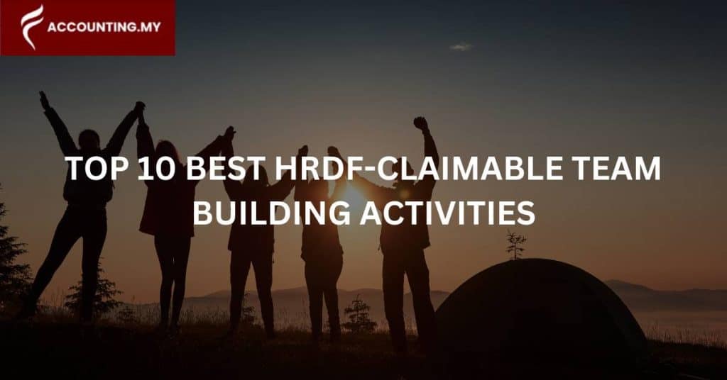 group of corporates happy at the hrdf claimable courses in Malaysia