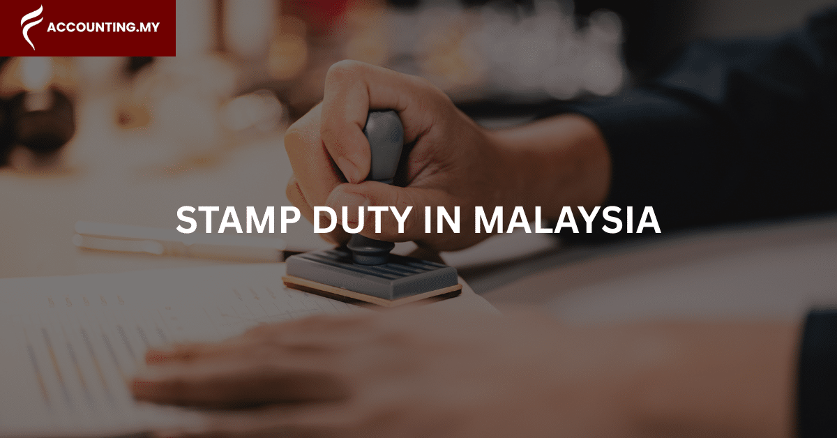 man chopping stamp duty in malaysia