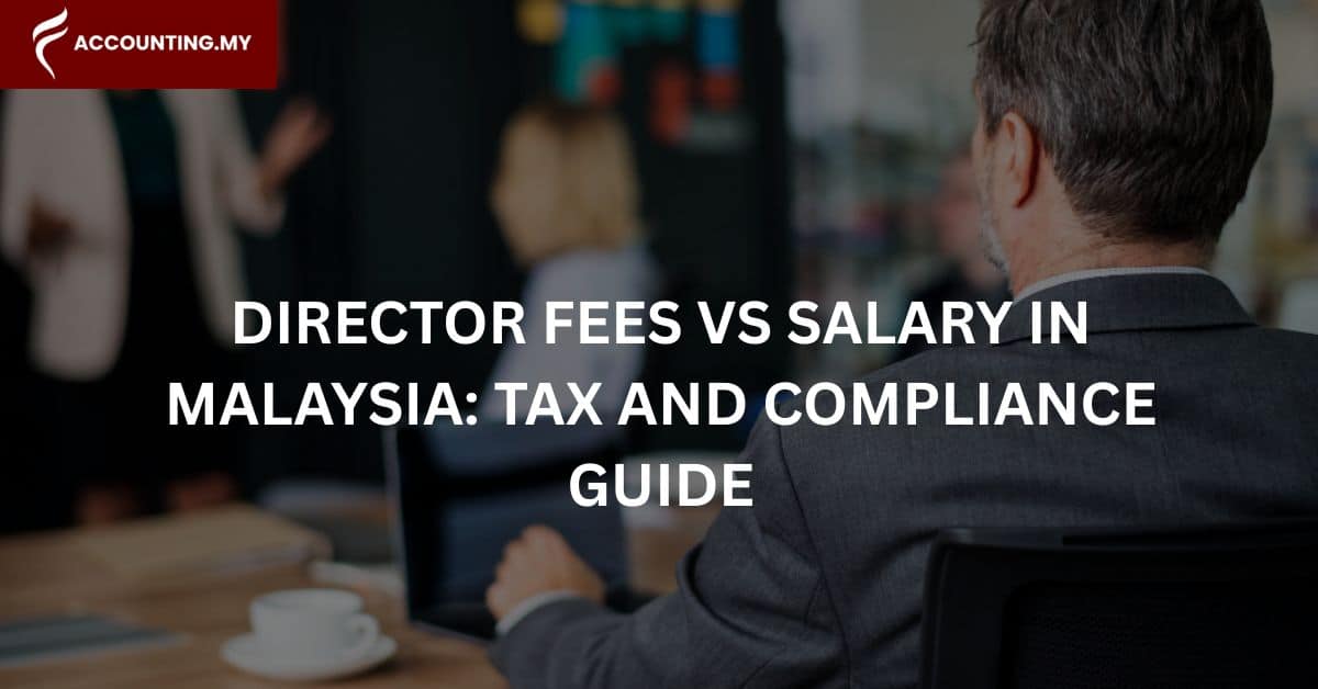 Photo of a business director in his office, symbolizing 'director fees vs salary'