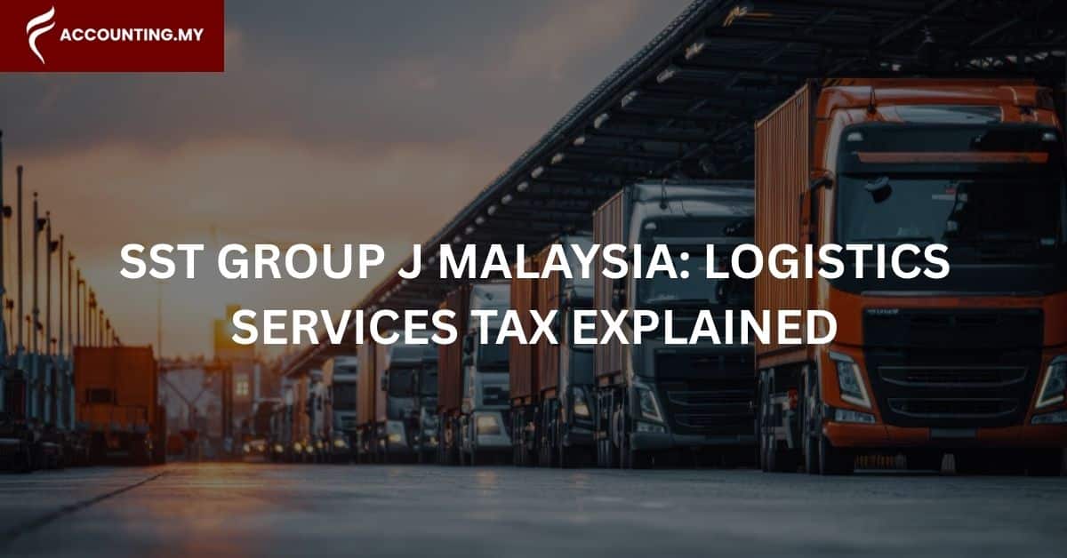 Photo of trucks, representing logistics and SST Group J taxes